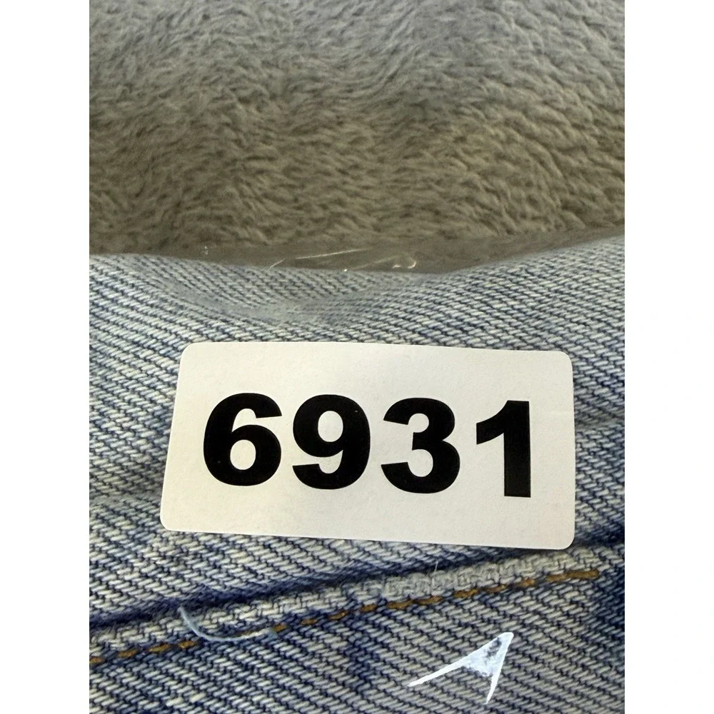 Vintage Levis Jeans Mens 38x34 Blue Light Wash 570 Taper Baggy Made‎ In USA 90s